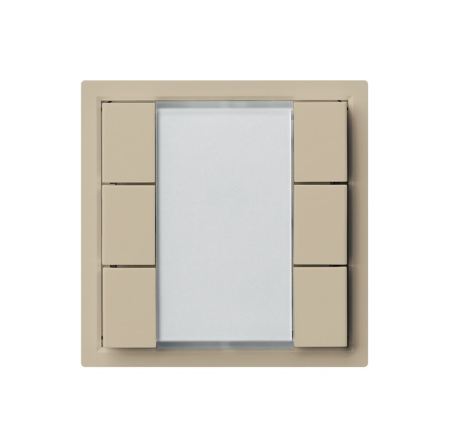 UP-Universaltaster 6×kallysto A ohne LED beige