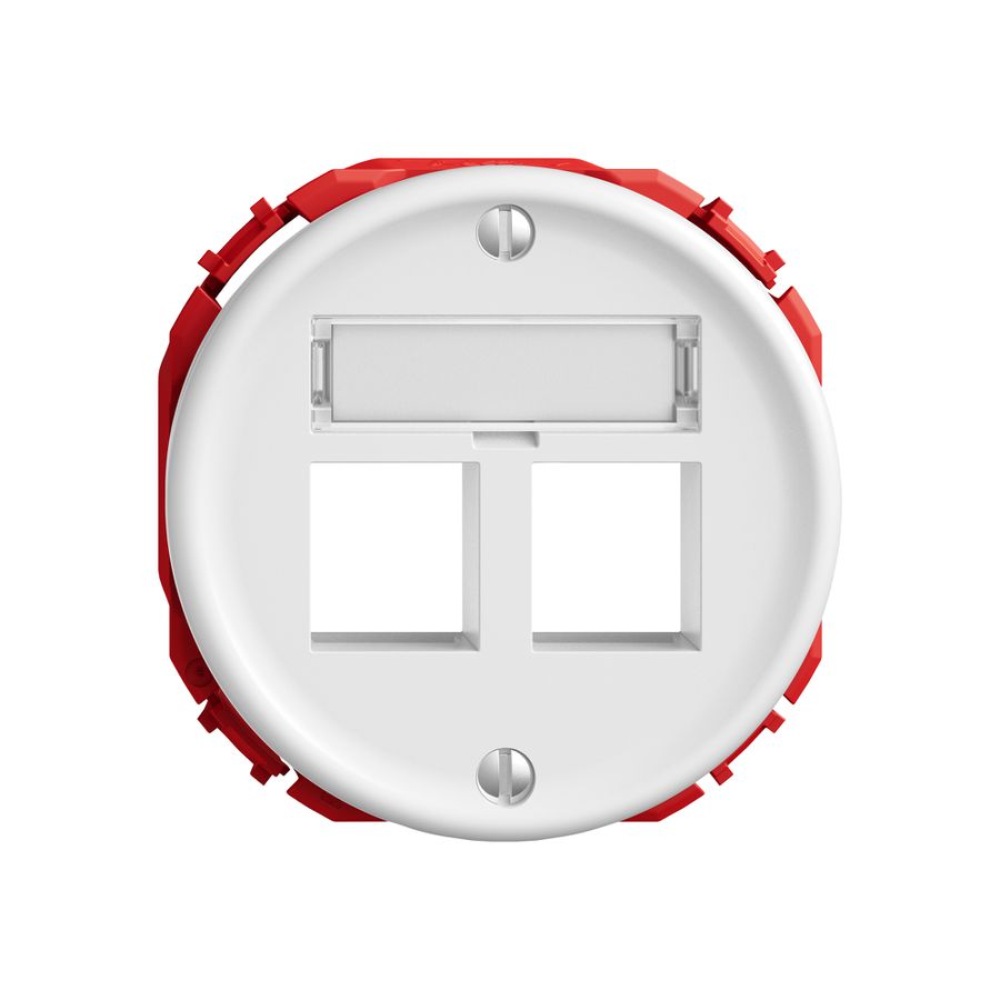 Montageset STANDARDdue Keystone SNAPFIX® gerade 2× ws