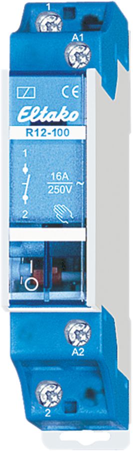 Relais de commande AMD Eltako 230VAC, 1F, R12-100