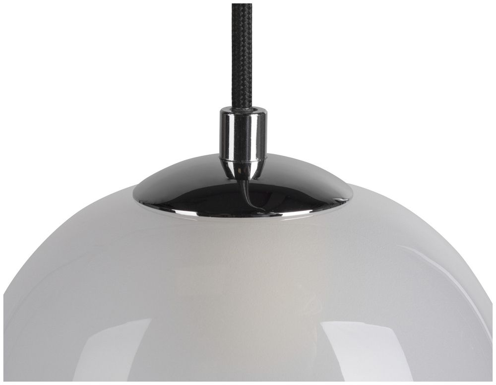 Pendelleuchte SLV PANTILO OVAL E27 15W DIM direkt weiss/chrom