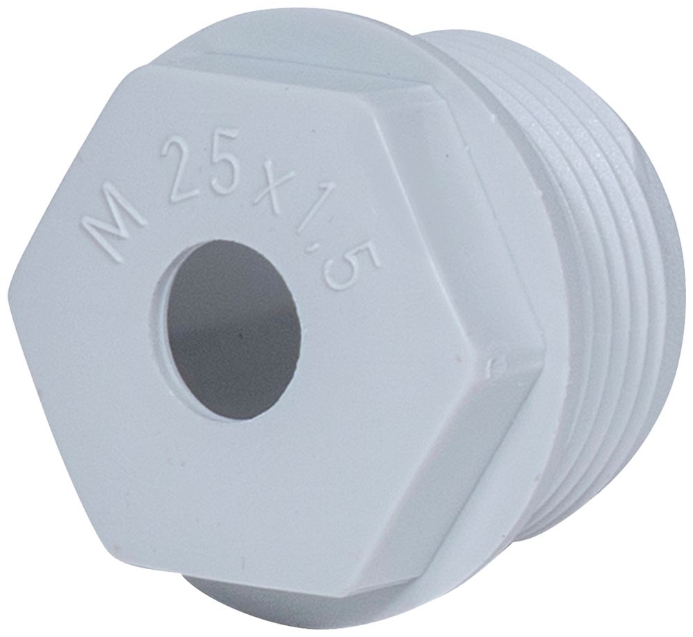 Würgenippel PE M50 hellgrau