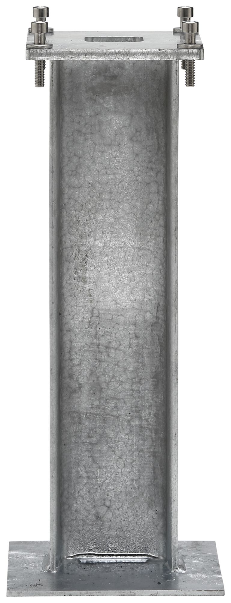 Socle Siedle acier inoxydable acier affiné 180×500×200mm