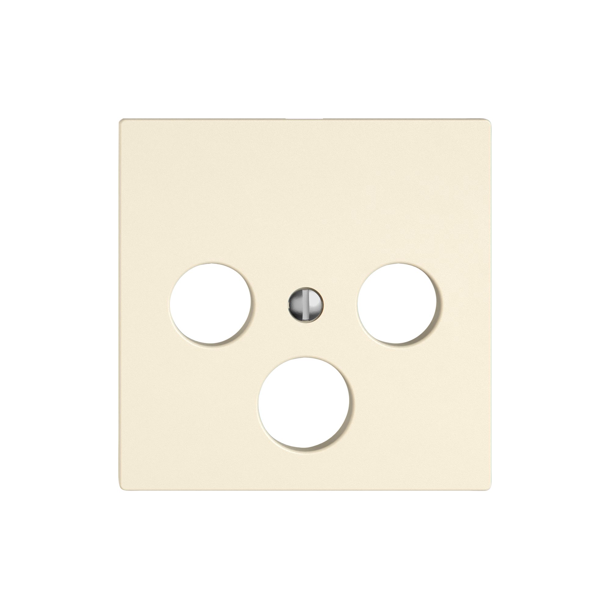 Montageset EDIZIO.liv SNAPFIX® für SAT-Antennensteckdose cr