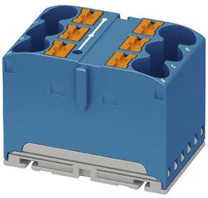Verteilerblock PX PTFIX 6X10/S BU