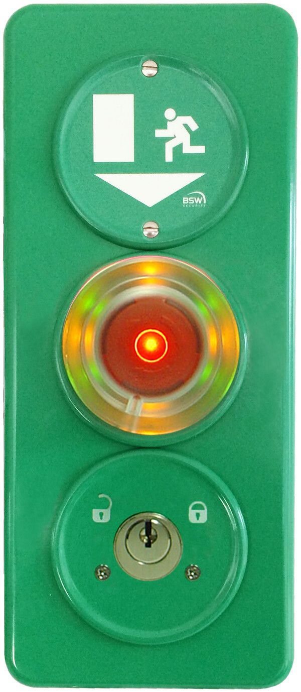 Terminal de commande d'évacuation ENC BSW plus FT321P-NT12-ST03 STANDARDdue vert