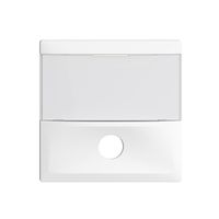 Frontplatte EDIZIOdue weiss für Sonnerietaster