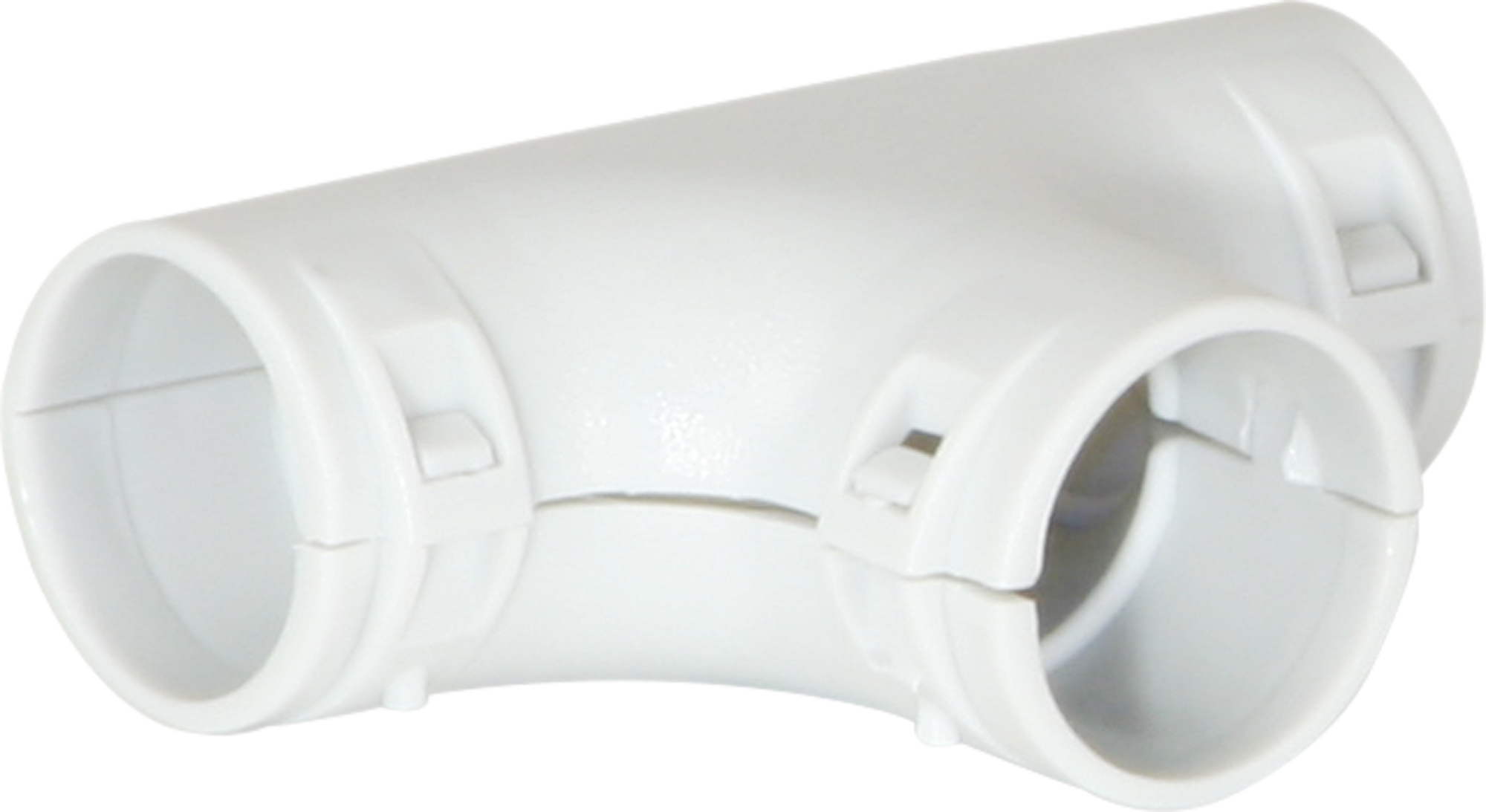 T-Stück zu KIR M16 hellgrau, halogenfrei