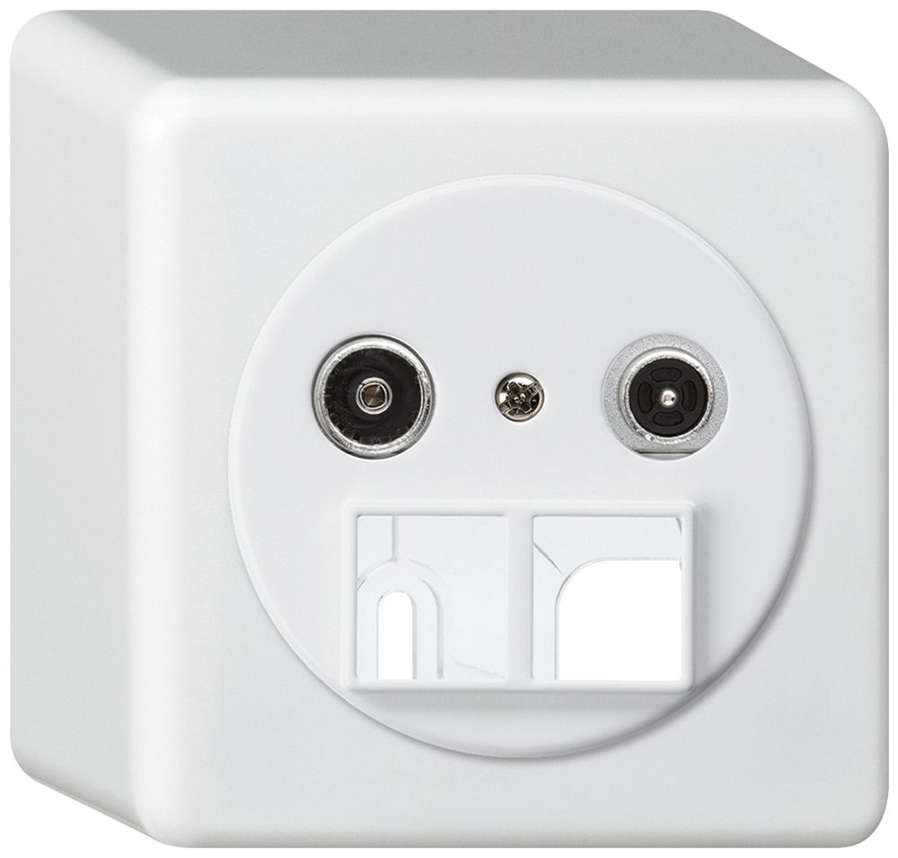 AP-Multimediadose basico TV-R 14dB 2GHz weiss