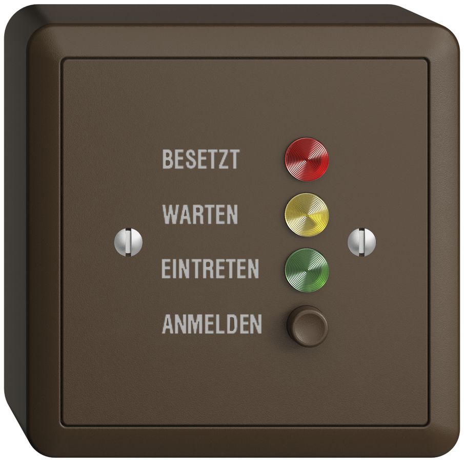 AP-Türstation für Rufleuchte deutsch, EDIZIOdue coffee