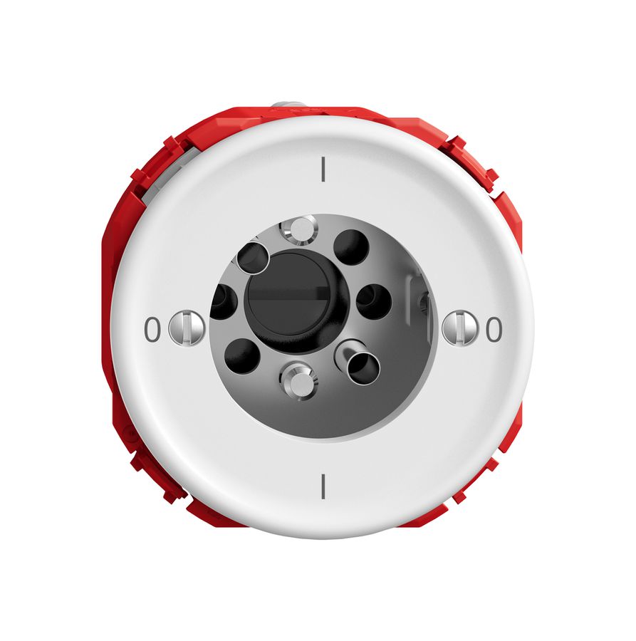 Drehschalter STANDARDdue SNAPFIX® Ausschalter 0/2L ohne Zylinder ws