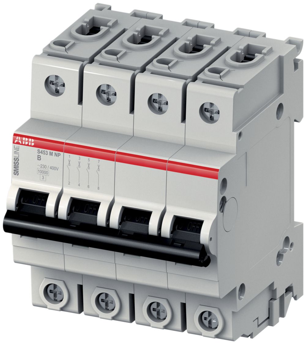 Disgiuntore SMISSLINE CLASSIC 4×13 B 10kA NP