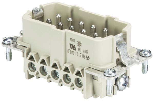 Insert p.fiche Wieland Electric revos BAS STS 10 2,5 50 10 16A 500V 0.5…2.5mm²