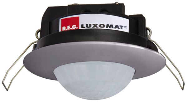 EB-Präsenzmelder KNX Luxomat PD2N ST DE, silber