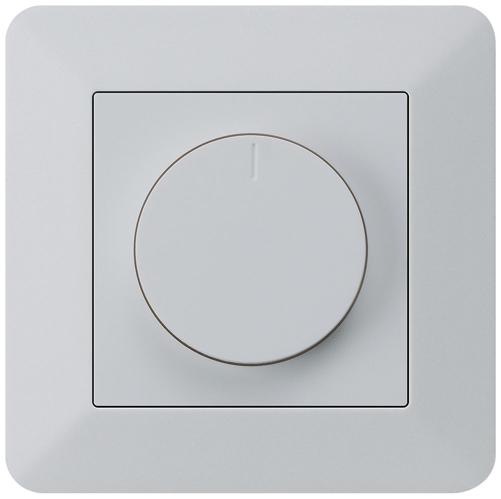 UP-Drehdimmer Universal Hager kallysto.trend 20…400W/VA hellgrau