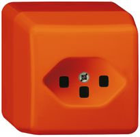 AP-Steckdose basico Typ 23 orange
