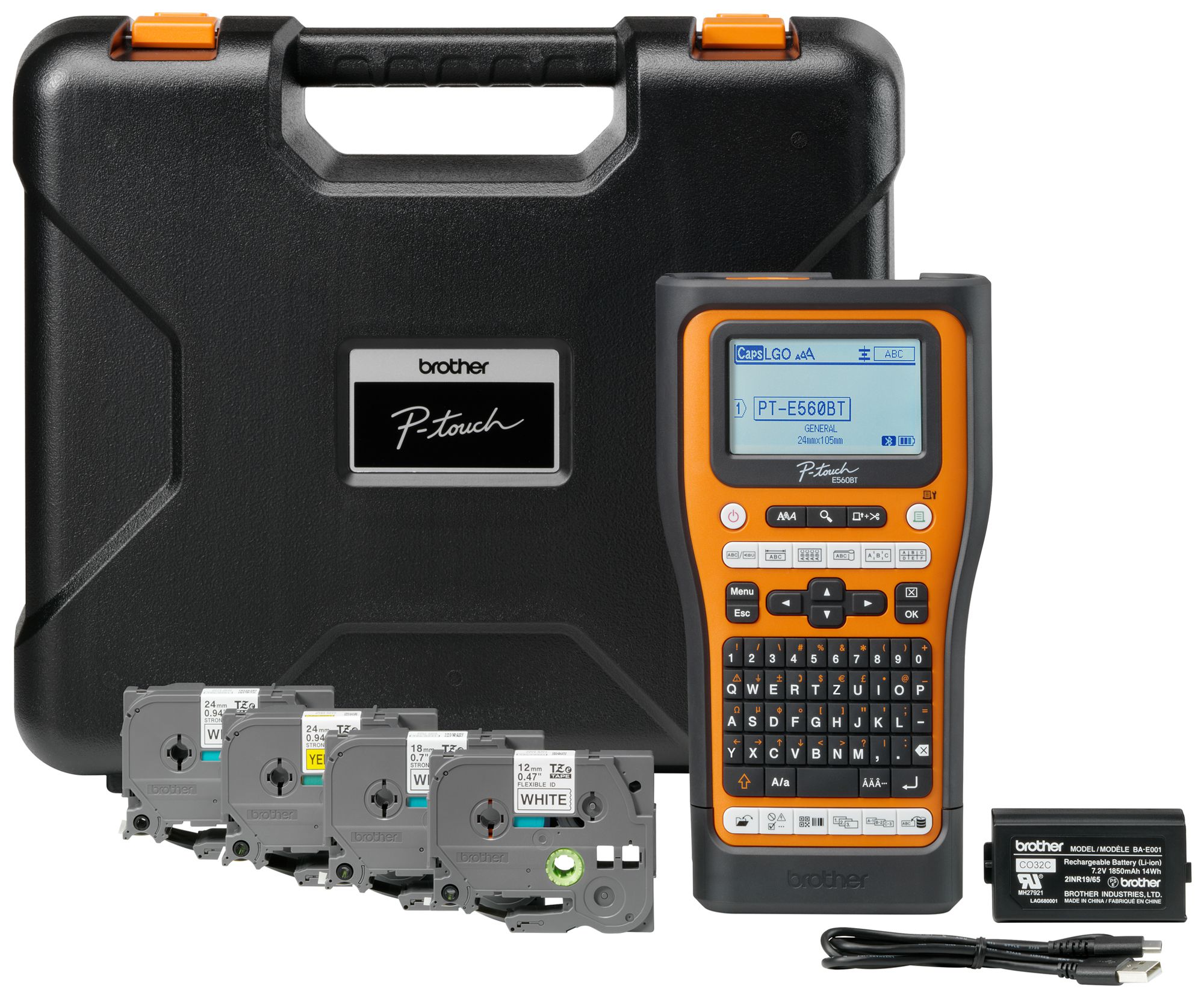 Dispositivo di etichettatura Brother P-touch PT-E560BTSPRG1