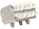 Verbindungsklemme 5P 0.5…2.5mm² steckbare Erdung Beschriftung ws