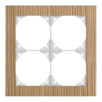 Telaio di cop. EDIZIOdue prestige 2×2 rovere rilievo