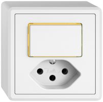 AP-Kombination EDIZIO.liv SNAPFIX® ARL+T13 Seitenbeleuchtung gb ws