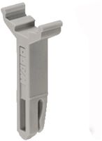 Gruppenschilderträger WAGO 5mm grau