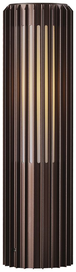 Borne lumineuse Nordlux ALUDRA 45 1×E27 15W IP54 124×450mm brun