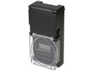 Timer a presa MH digitale 24h 1×tipo 13 10A 230V IP55 nero