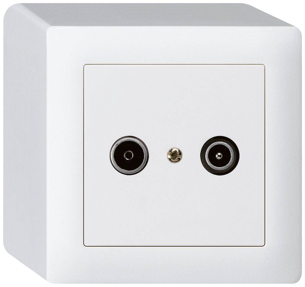 Prise antenne AP kallysto R/TV 11dB 2GHz blanc