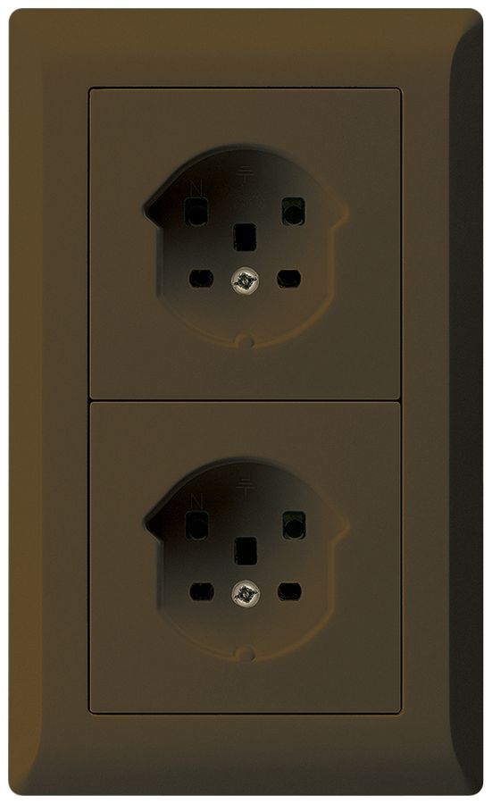 Combinaison ENC kallysto.line grd.I-I verticale 2×type 25 brun