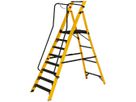 Échelle à plateforme Plica MEGASTEP 8 échelons 3.2m 370×568mm PRV EN131 20kg