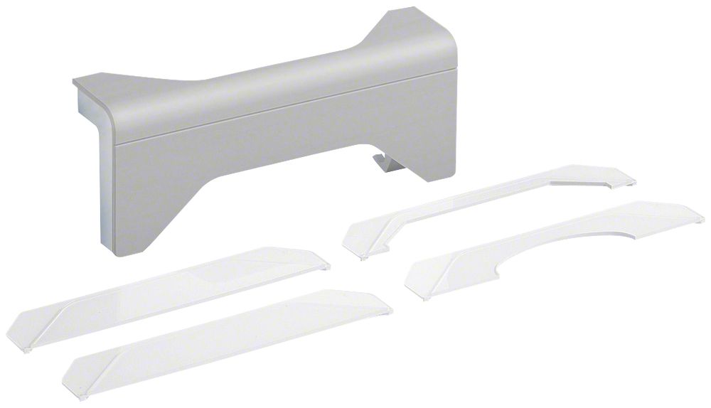 Dérivation Hager pour SL20055 décor alu