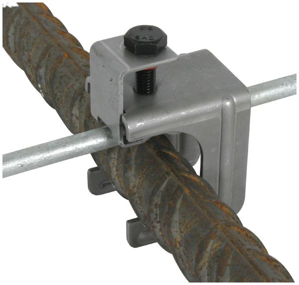 Verbindungsklemme ELV/DEHN z.verbinden Rund u.Flachleiter