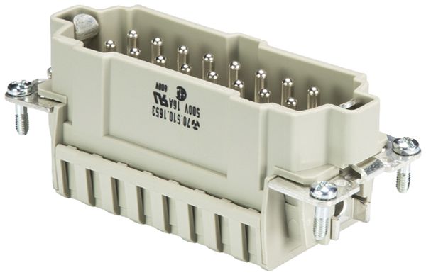 Insert p.fiche Wieland Electric revos BAS STF 16 2,5 50 16 16A 500V 0.5…2.5mm²