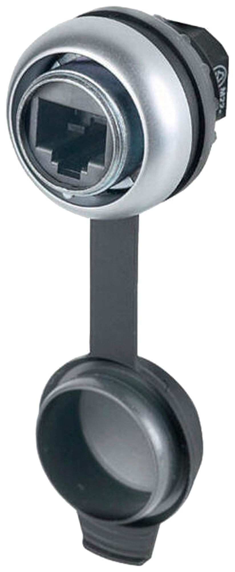 Kupplungsmodul Eaton M22-RJ45-SA 2×RJ45 Buchse/Buchse Ø30mm schwarz