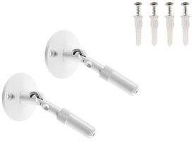 Support mural SLV pour TENSEO, long 2 pièces blanc