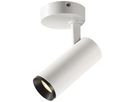 Spot LED SLV NUMINOS SPOT S PHASE 11W 980lm 2700K 60° Ø65×162mm blanc