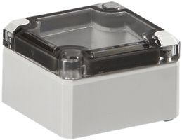 Apparategehäuse RW CUBO D 53×55×36mm DPCP transparent