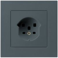 UP-Steckdose HA kallysto.pro Typ 25 mit Steckklemmen anthrazit