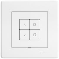 Station sec.stores ENC EDIZIO.liv Wiser SNAPFIX® 1 scène 4 touches WLAN bc