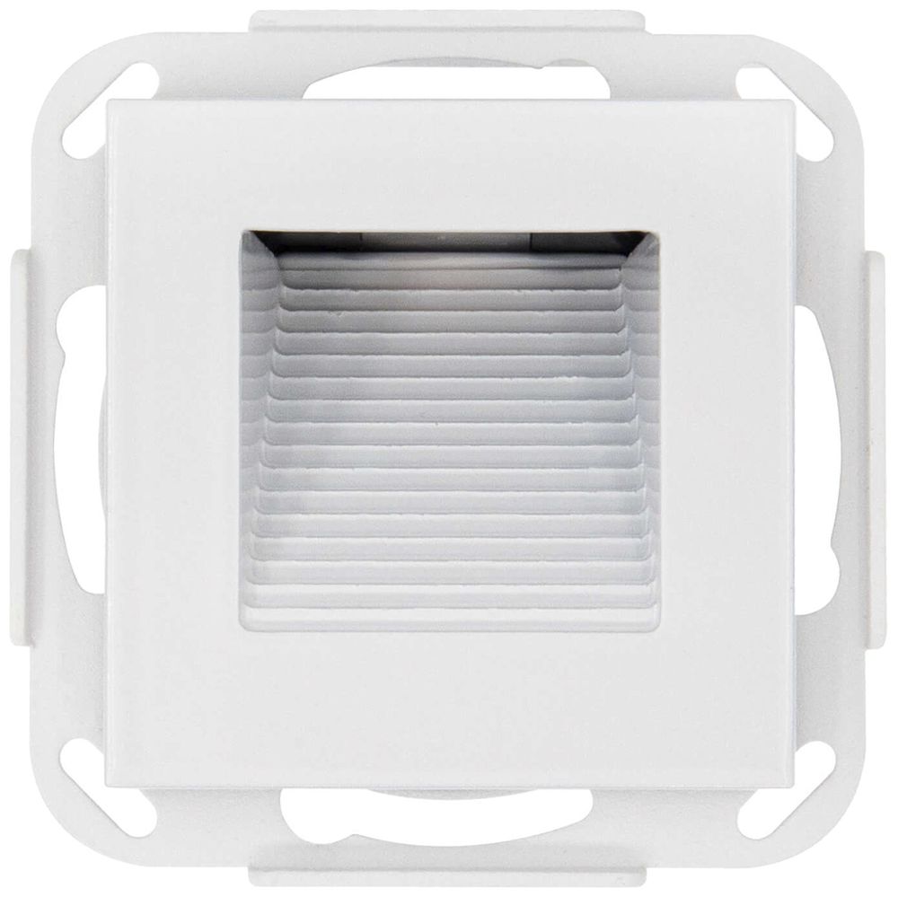 Applique LED INC DOTLUX EASYGUIDE 1.5W 70lm 930 IP44 71×71mm blanc