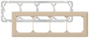 UP-Kopfzeile kallysto.line 1×4 beige horizontal