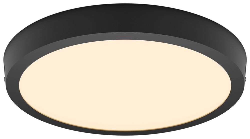 Downlight LED AP Philips Slim Surface 20W 1900lm 827 110° Ø286mm nero