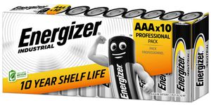Batterie Alkali Energizer Industrial LR03 1.5V 10 Stück