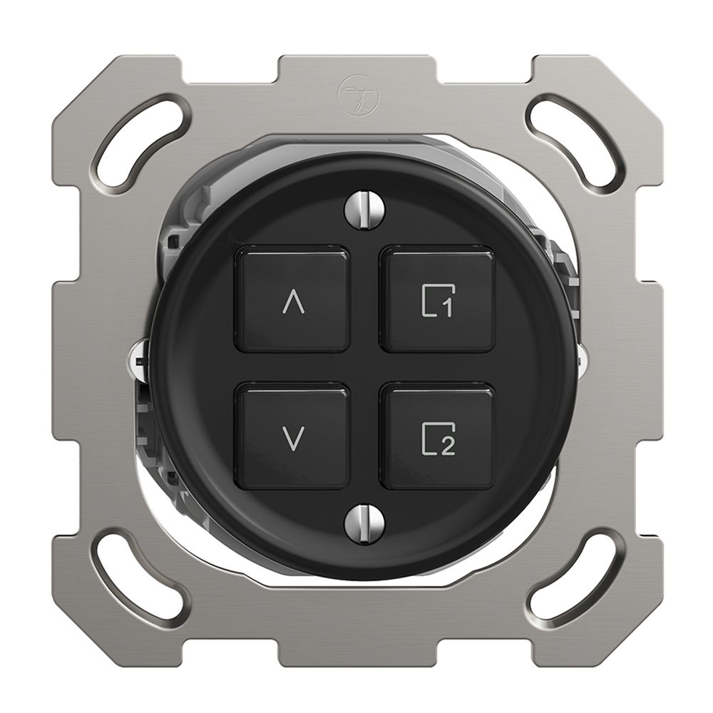 Interrupteur stores ENC 1K/4T scène Sdue Wiser noir