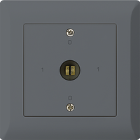 Interruttore a chiave d'innesto INC kallysto.line 0/1L antracite