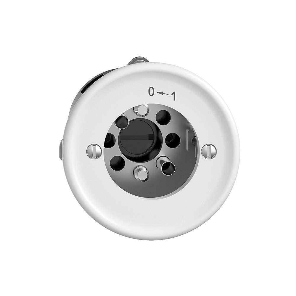 Contact pivotant ENC 0<-1/1P STANDARDdue blanc pour serrure, s.cyl.