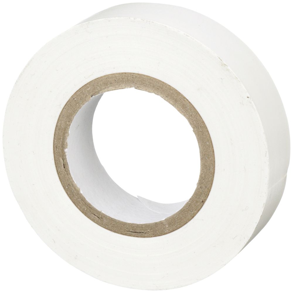 Ruban isolant Panduit, l=19mm L=20m épaisseur 0.1778mm, PVC DV 38.9 kV/mm, blanc