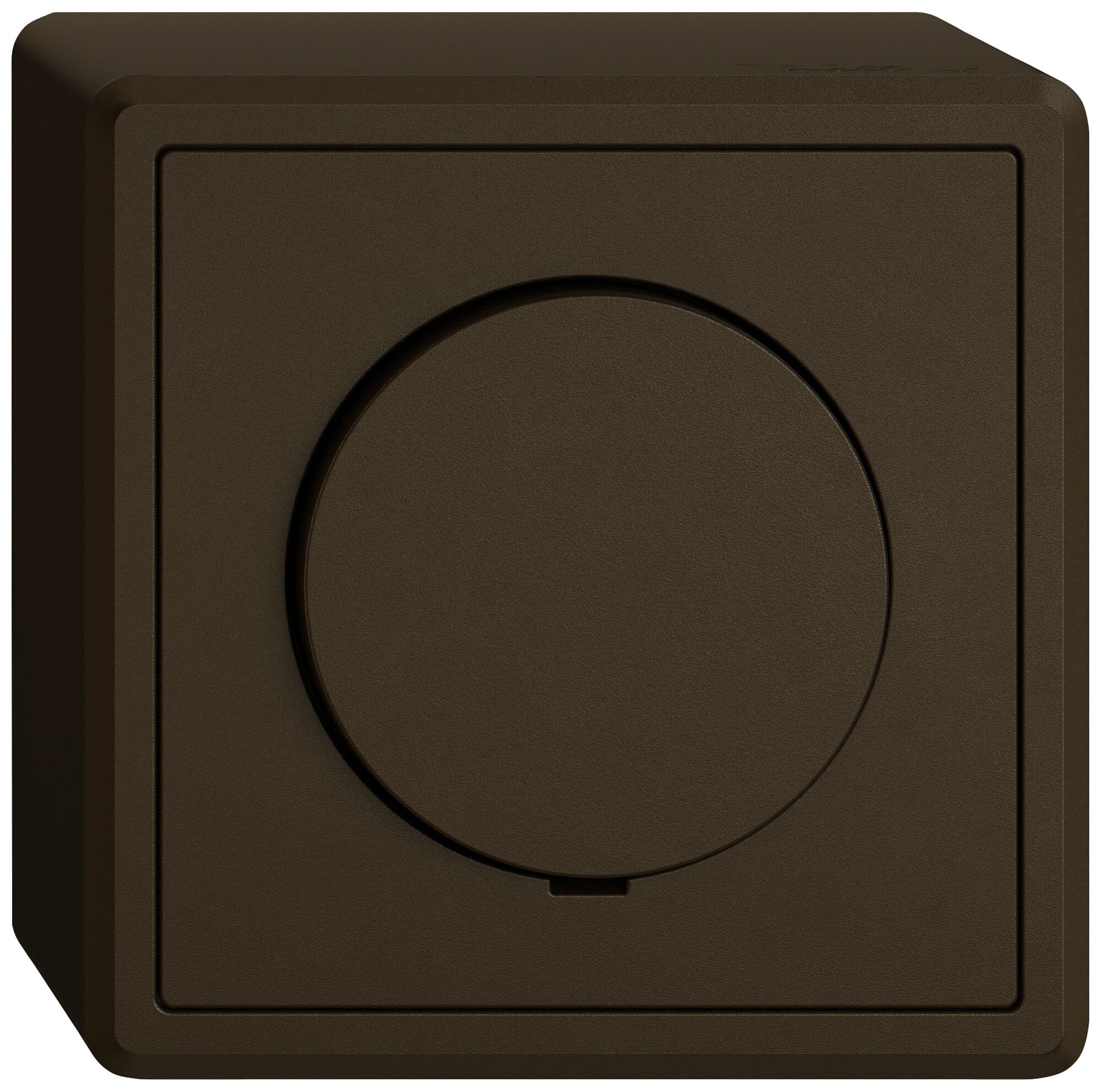 AP-Power-Drehgeber DALI EDIZIO.liv SNAPFIX® DALI-2 52mA umbra