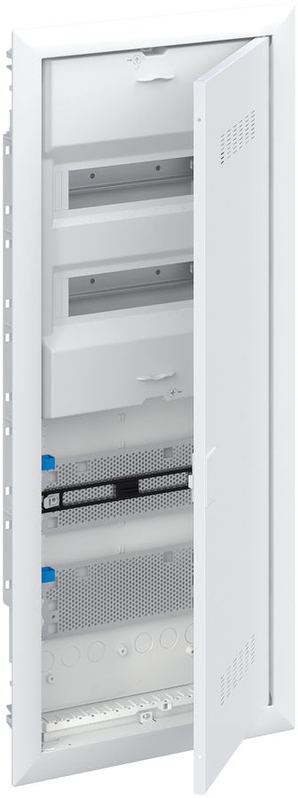 Tableau de distribution ENC ABB 24UM avec plaque perforée et porte ventilée