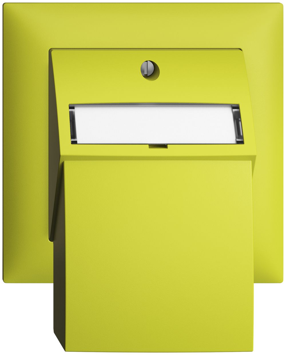 Kit de montage ENC Edue FMI, avec capot de sortie droite, pour 2×Keystone, lemon