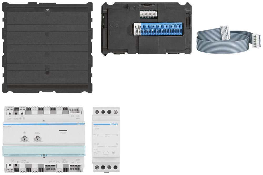 Audio-Kit Hager REK300X 2-Draht für Briefkasten